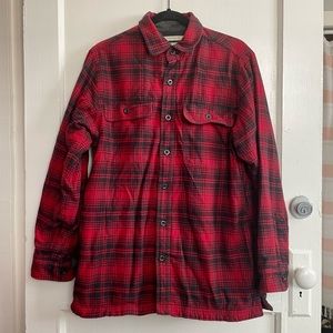 Fleece Lined LL Bean Flannel